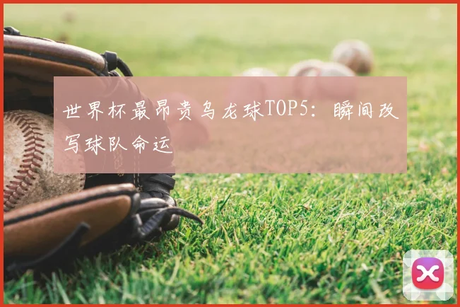 世界杯最昂贵乌龙球TOP5:瞬间改写球队命运